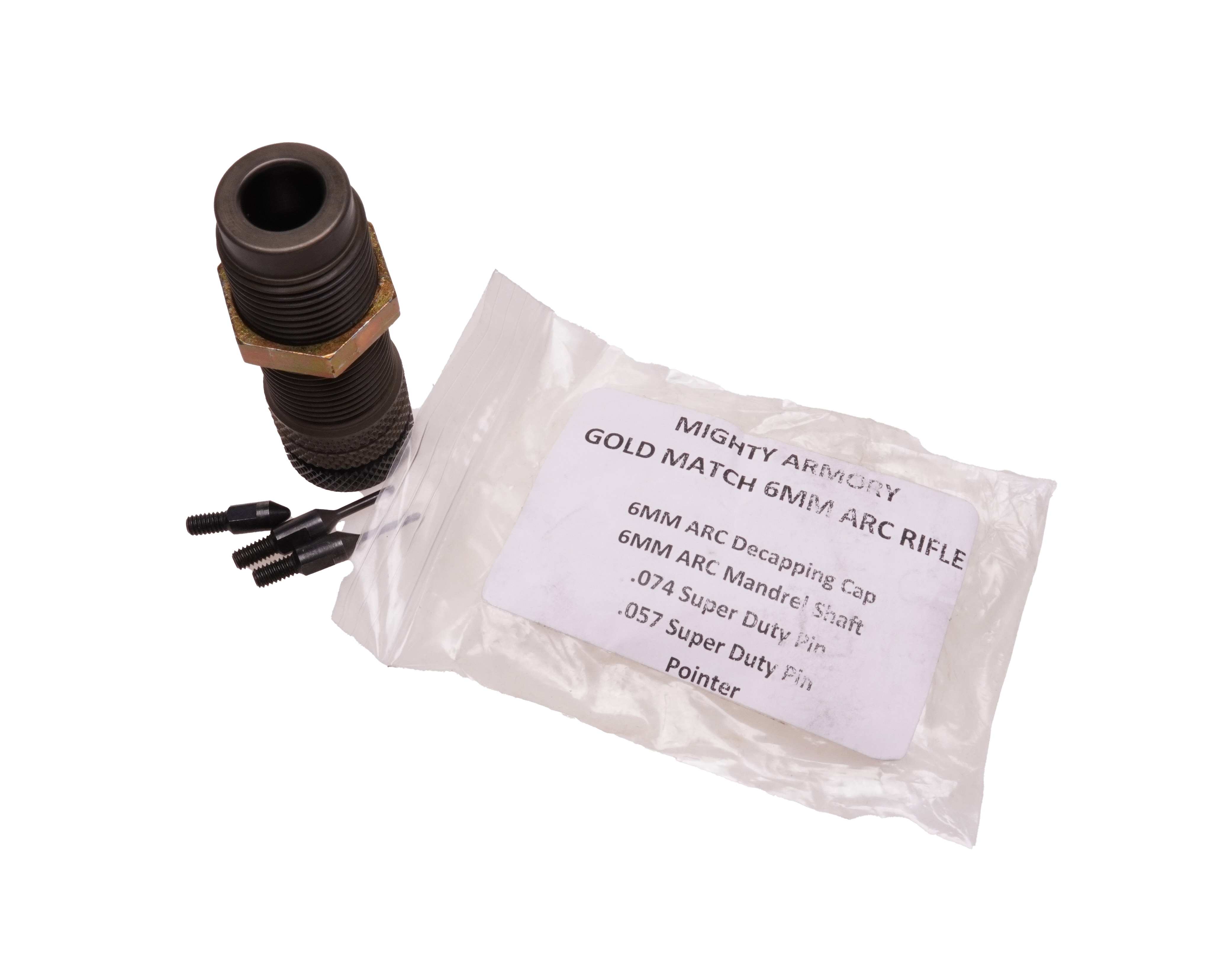 Mighty Armory 6MM ARC Full Lenth Sizing Decapping Die